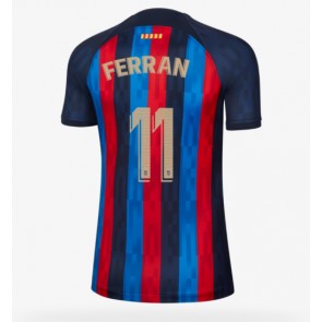 Barcelona Ferran Torres #11 kläder Kvinnor 2022-23 Hemmatröja Kortärmad